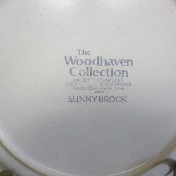 VTG 80'S THE WOODHAVEN COLLECTION STONEWARE, JAPAN - Picture 7 of 7